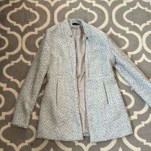Dress jacket- black and white-XS